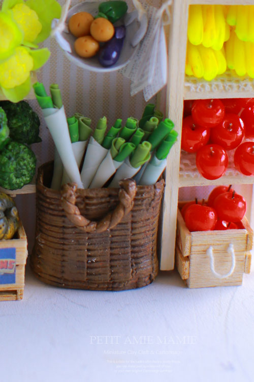 ミニチュアクレイクラフト 野菜