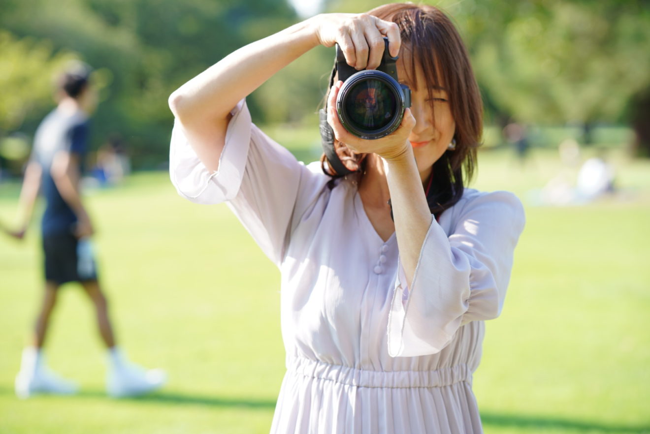 カメラだけ！一瞬の太陽の光と香りまで永久保存！
