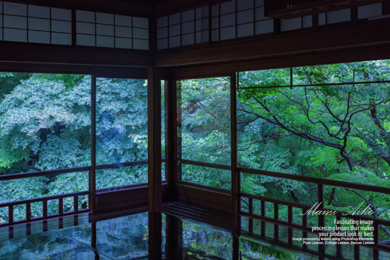 瑠璃光院の美しさに目を奪われました。　京都旅行　２